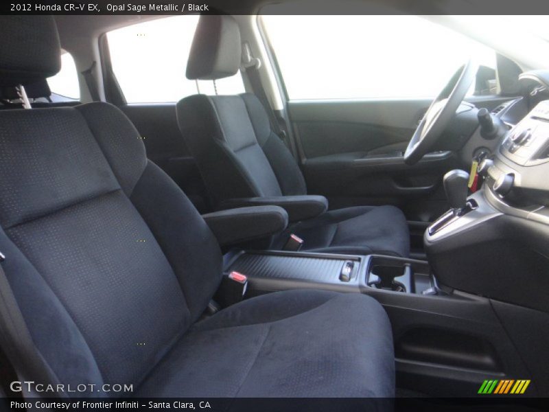 Opal Sage Metallic / Black 2012 Honda CR-V EX