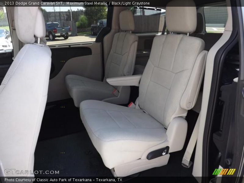 Maximum Steel Metallic / Black/Light Graystone 2013 Dodge Grand Caravan SXT