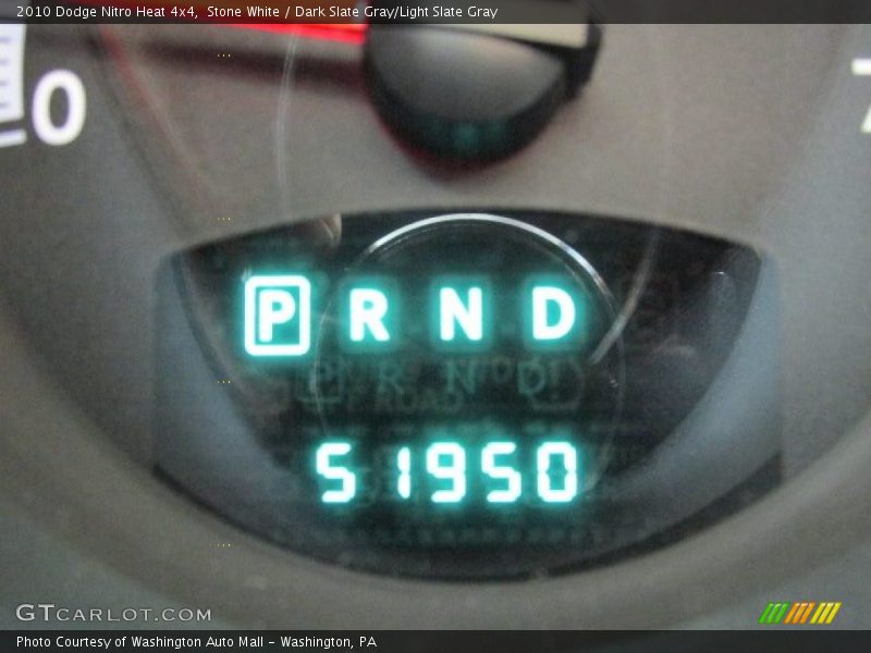 Stone White / Dark Slate Gray/Light Slate Gray 2010 Dodge Nitro Heat 4x4