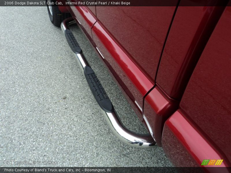 Inferno Red Crystal Pearl / Khaki Beige 2006 Dodge Dakota SLT Club Cab