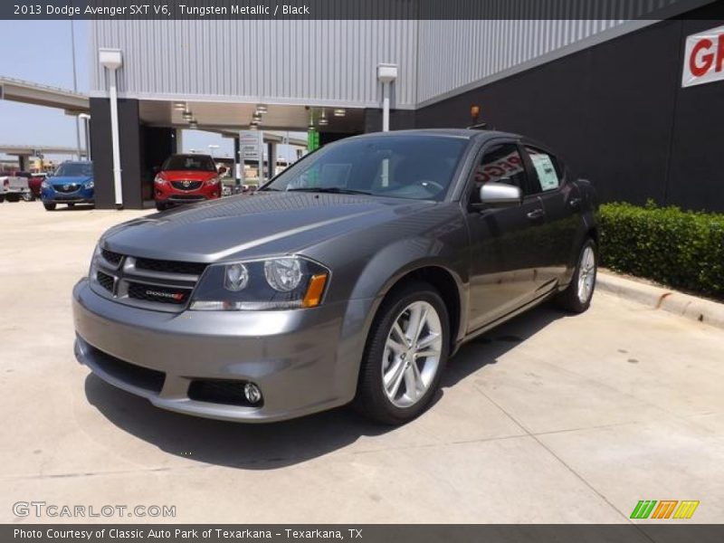 Tungsten Metallic / Black 2013 Dodge Avenger SXT V6