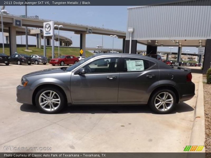 Tungsten Metallic / Black 2013 Dodge Avenger SXT V6