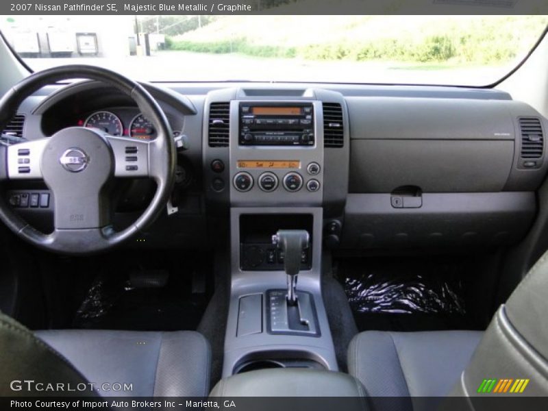 Majestic Blue Metallic / Graphite 2007 Nissan Pathfinder SE