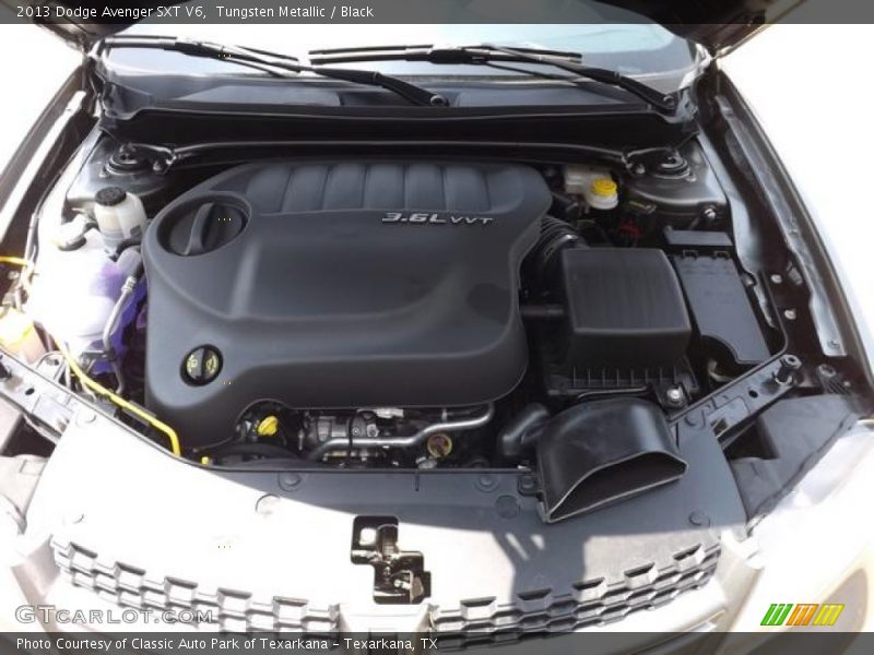 Tungsten Metallic / Black 2013 Dodge Avenger SXT V6
