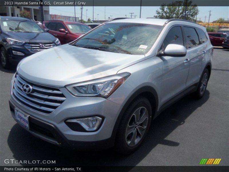 Circuit Silver / Gray 2013 Hyundai Santa Fe GLS