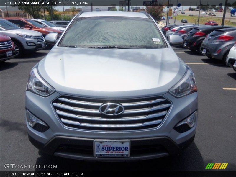 Circuit Silver / Gray 2013 Hyundai Santa Fe GLS
