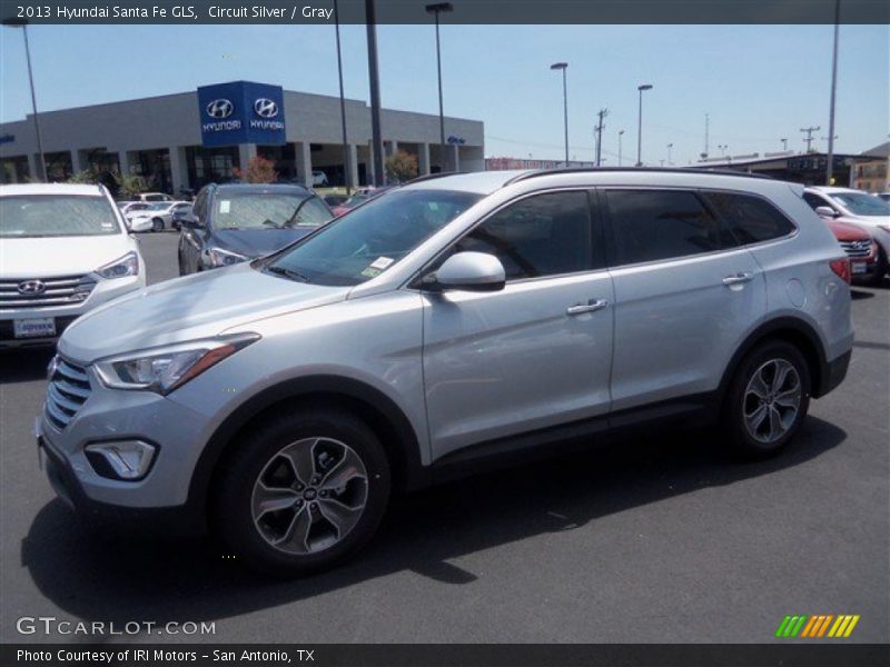 Circuit Silver / Gray 2013 Hyundai Santa Fe GLS