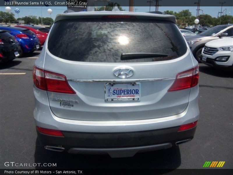 Circuit Silver / Gray 2013 Hyundai Santa Fe GLS