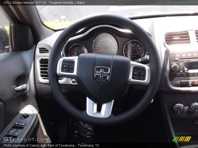 Tungsten Metallic / Black 2013 Dodge Avenger SXT V6