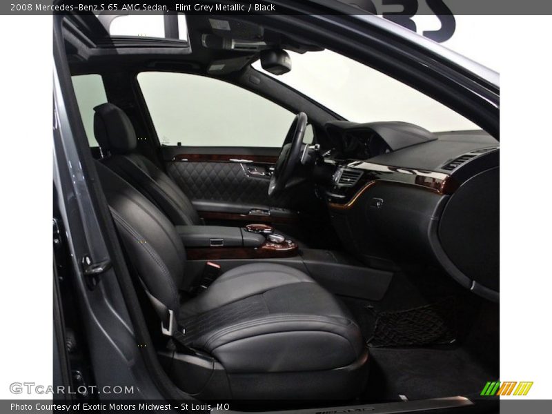Front Seat of 2008 S 65 AMG Sedan