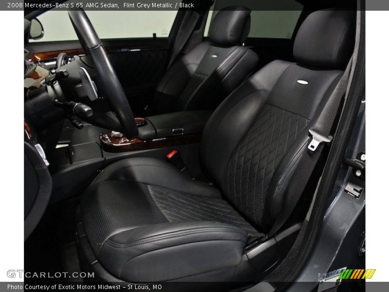 Front Seat of 2008 S 65 AMG Sedan