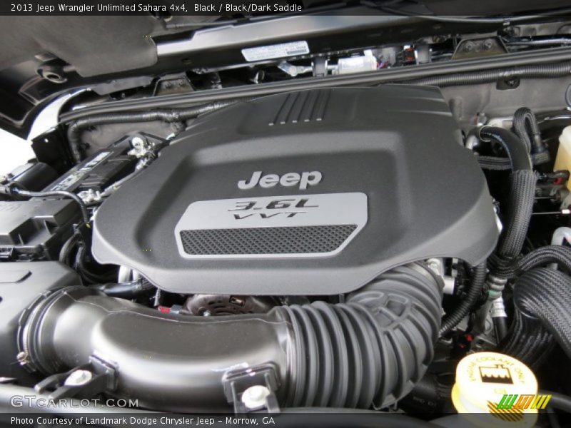 Black / Black/Dark Saddle 2013 Jeep Wrangler Unlimited Sahara 4x4