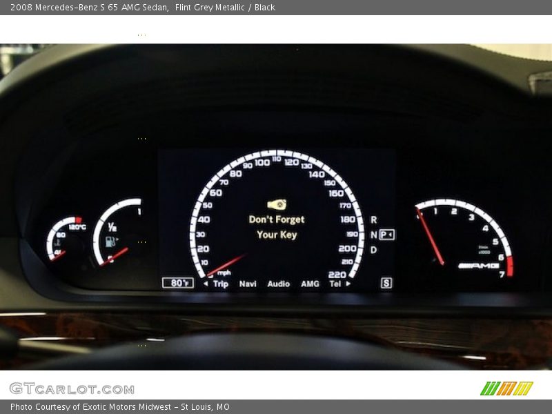  2008 S 65 AMG Sedan 65 AMG Sedan Gauges