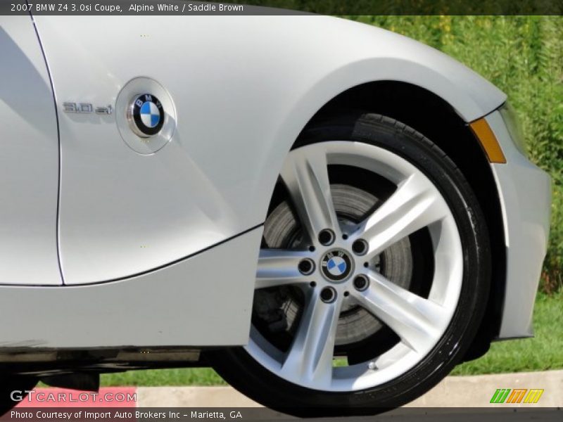  2007 Z4 3.0si Coupe Wheel