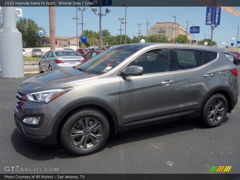 Mineral Gray / Gray 2013 Hyundai Santa Fe Sport