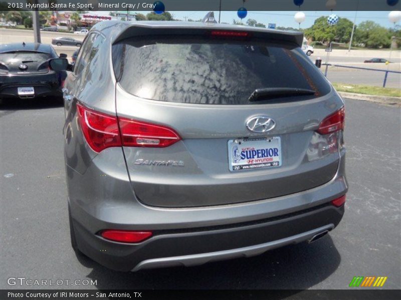 Mineral Gray / Gray 2013 Hyundai Santa Fe Sport