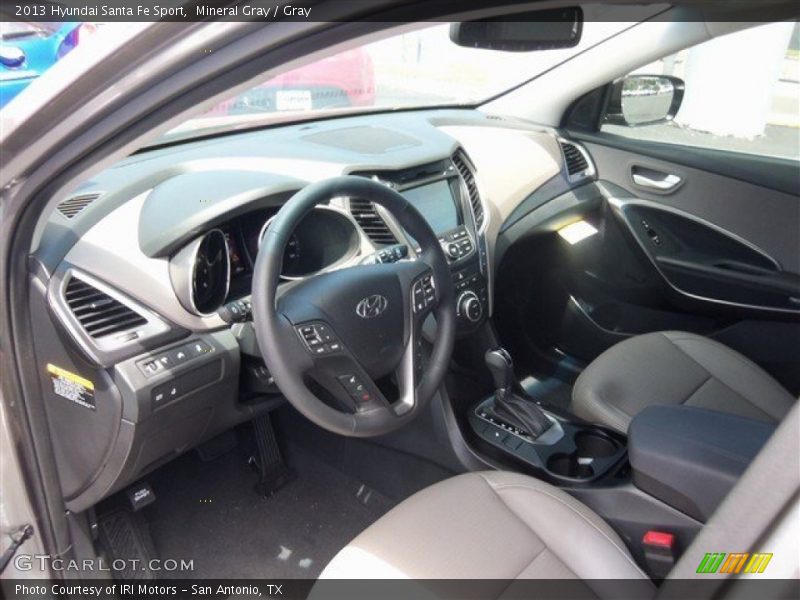 Mineral Gray / Gray 2013 Hyundai Santa Fe Sport