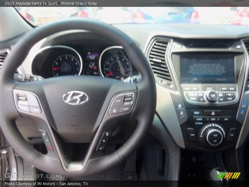 Mineral Gray / Gray 2013 Hyundai Santa Fe Sport