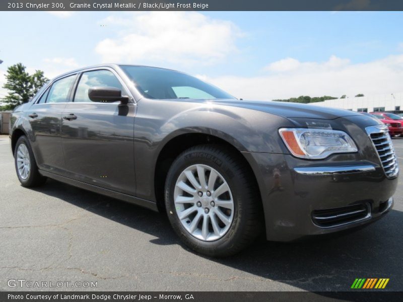 Granite Crystal Metallic / Black/Light Frost Beige 2013 Chrysler 300
