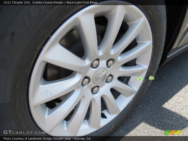 Granite Crystal Metallic / Black/Light Frost Beige 2013 Chrysler 300