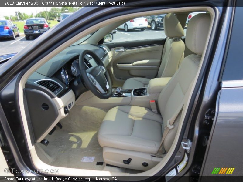 Granite Crystal Metallic / Black/Light Frost Beige 2013 Chrysler 300