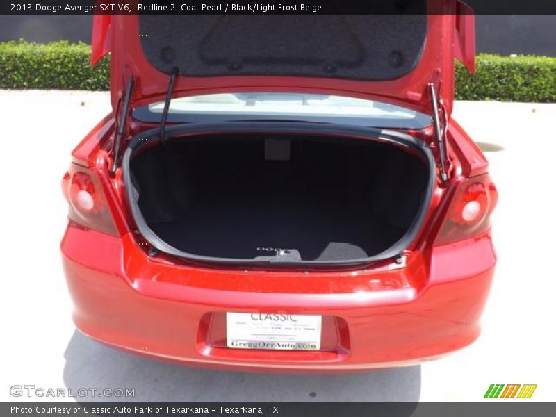 Redline 2-Coat Pearl / Black/Light Frost Beige 2013 Dodge Avenger SXT V6