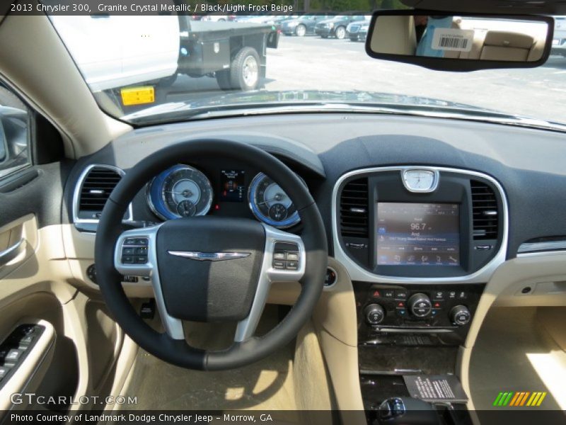 Granite Crystal Metallic / Black/Light Frost Beige 2013 Chrysler 300