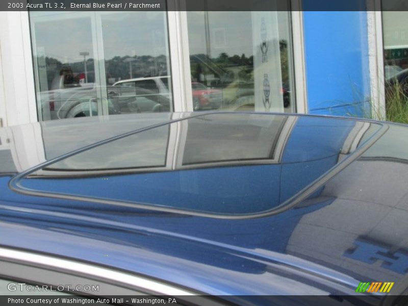 Eternal Blue Pearl / Parchment 2003 Acura TL 3.2