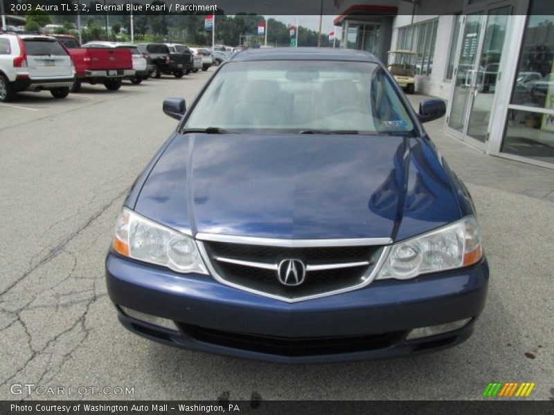 Eternal Blue Pearl / Parchment 2003 Acura TL 3.2
