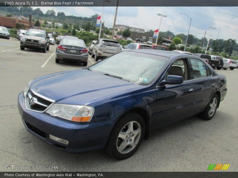 Eternal Blue Pearl / Parchment 2003 Acura TL 3.2