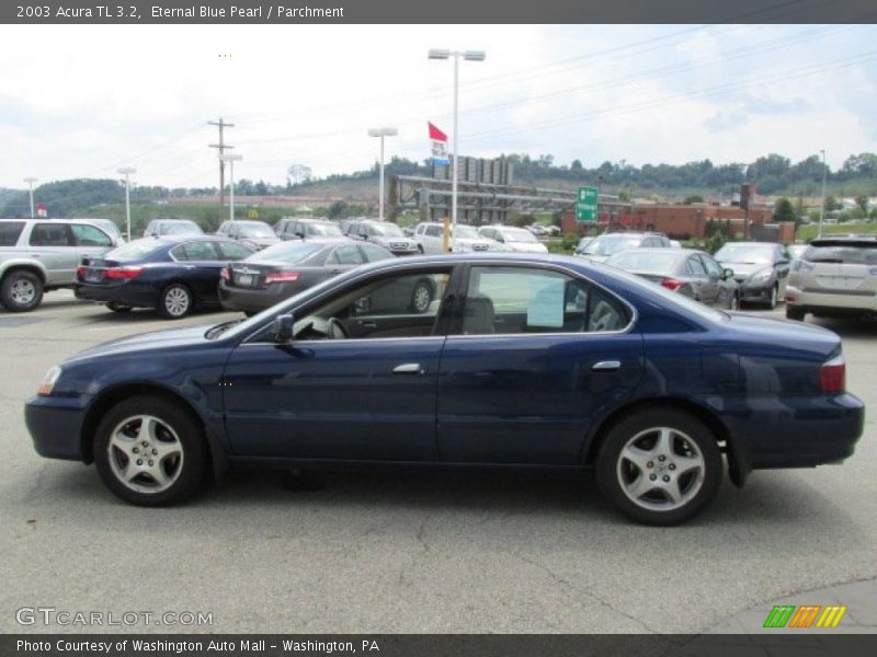 Eternal Blue Pearl / Parchment 2003 Acura TL 3.2
