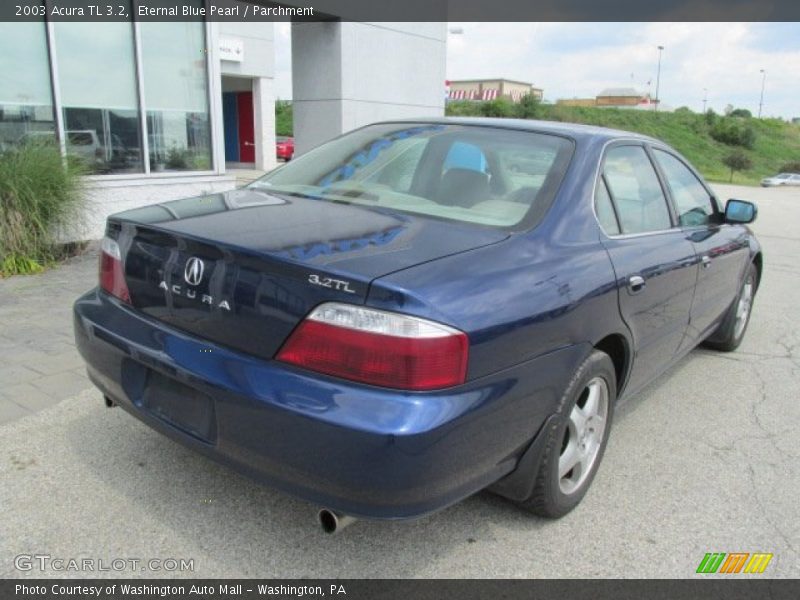 Eternal Blue Pearl / Parchment 2003 Acura TL 3.2
