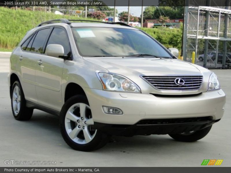 Savannah Beige Metallic / Ivory 2005 Lexus RX 330 AWD