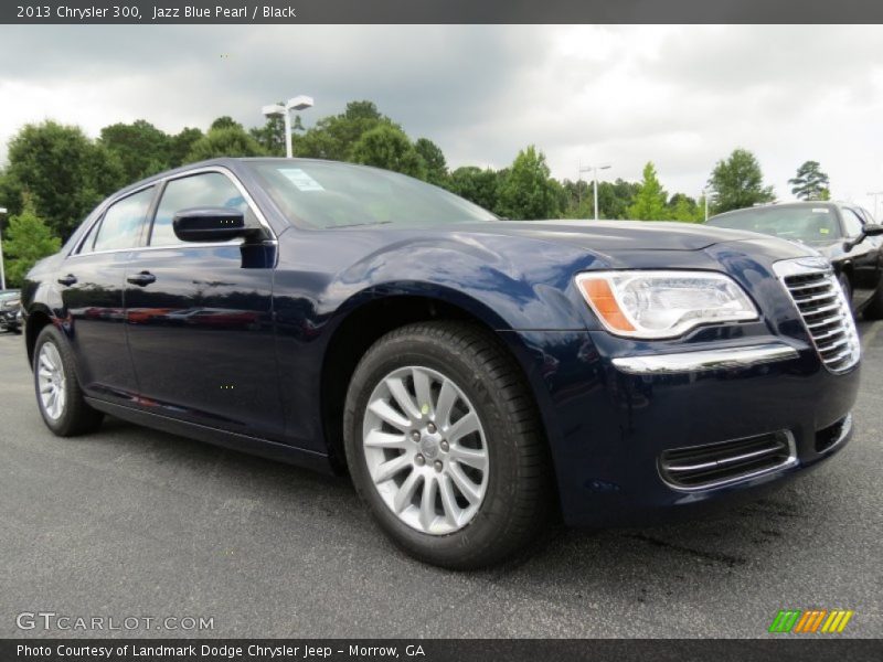 Jazz Blue Pearl / Black 2013 Chrysler 300