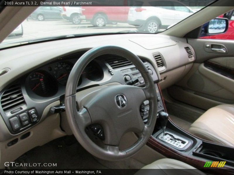 Eternal Blue Pearl / Parchment 2003 Acura TL 3.2