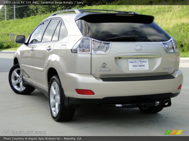 Savannah Beige Metallic / Ivory 2005 Lexus RX 330 AWD