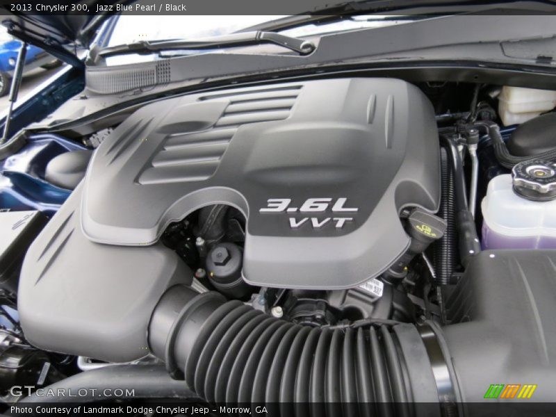 Jazz Blue Pearl / Black 2013 Chrysler 300