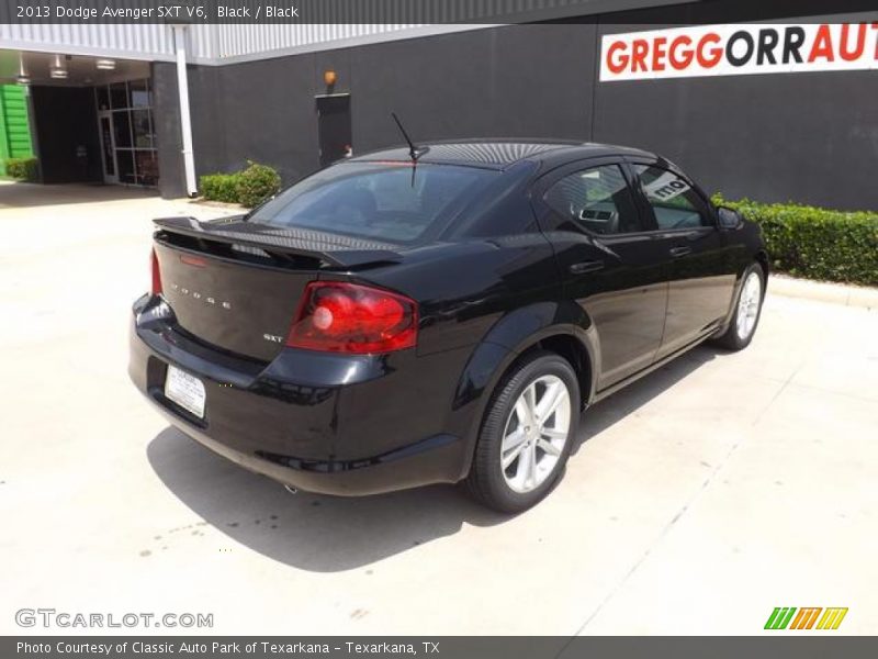 Black / Black 2013 Dodge Avenger SXT V6