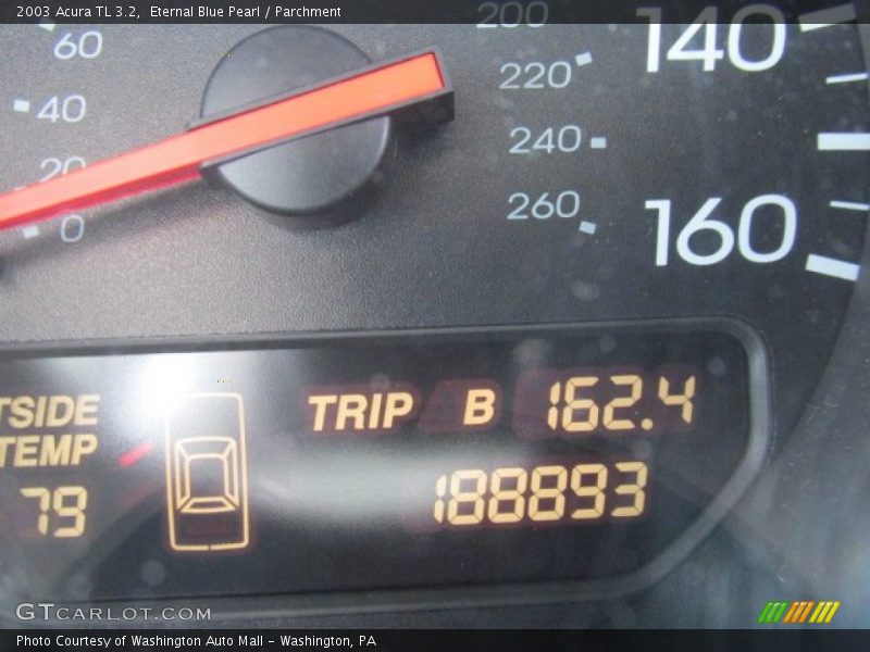 Eternal Blue Pearl / Parchment 2003 Acura TL 3.2