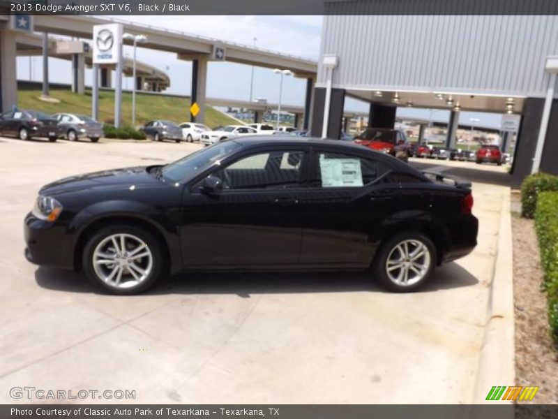 Black / Black 2013 Dodge Avenger SXT V6