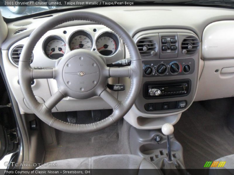 Taupe Frost Metallic / Taupe/Pearl Beige 2001 Chrysler PT Cruiser Limited