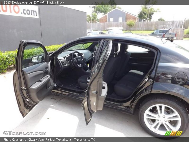 Black / Black 2013 Dodge Avenger SXT V6