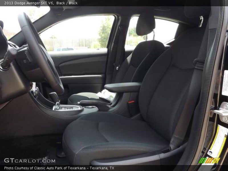 Black / Black 2013 Dodge Avenger SXT V6