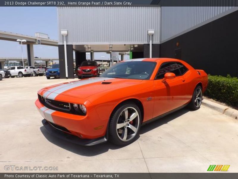 Front 3/4 View of 2013 Challenger SRT8 392