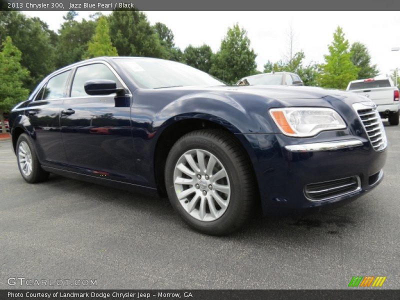 Jazz Blue Pearl / Black 2013 Chrysler 300