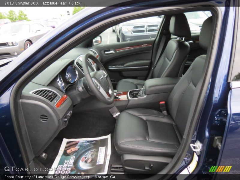 Jazz Blue Pearl / Black 2013 Chrysler 300