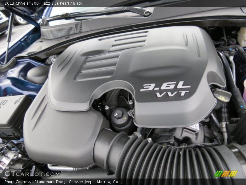 Jazz Blue Pearl / Black 2013 Chrysler 300
