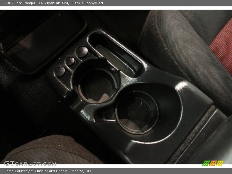 Black / Ebony/Red 2007 Ford Ranger FX4 SuperCab 4x4