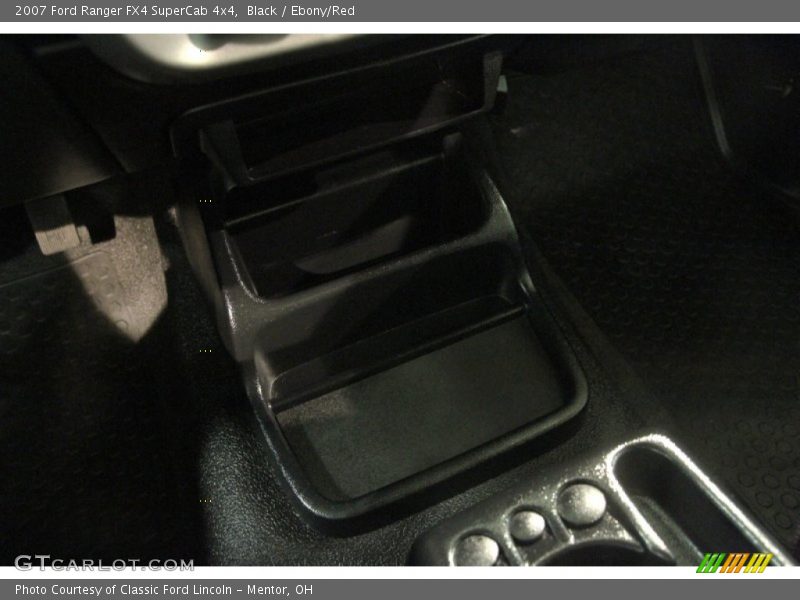 Black / Ebony/Red 2007 Ford Ranger FX4 SuperCab 4x4