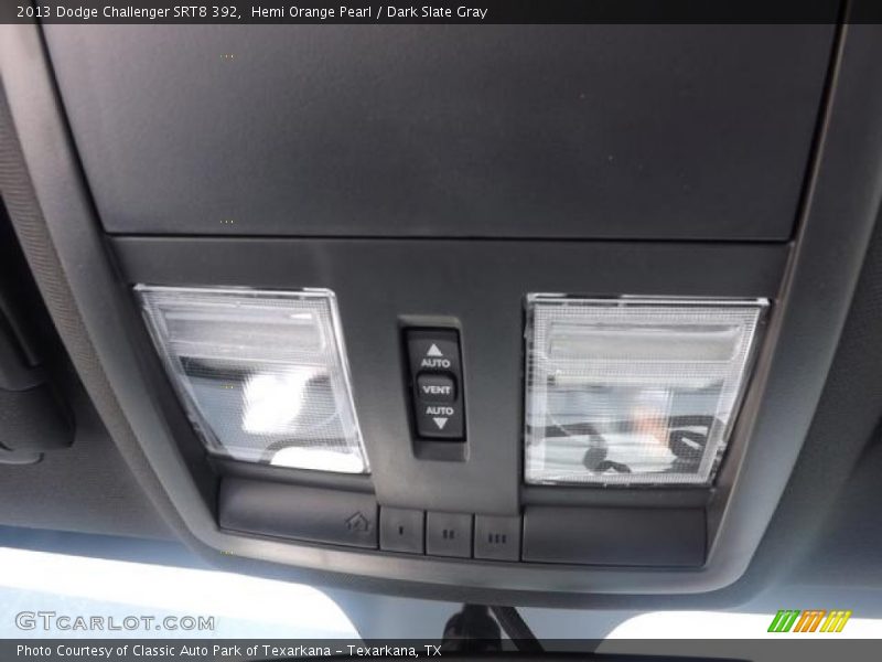 Hemi Orange Pearl / Dark Slate Gray 2013 Dodge Challenger SRT8 392